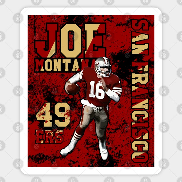 Joe montana || San francisco 49ers Magnet by Aloenalone